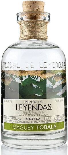 Mezcales de Leyenda Maguey Tobala Mezcal Artesanal Blanco 750ml Bottle